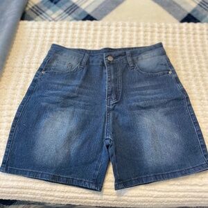 Denin Stretch Shorts Size Med